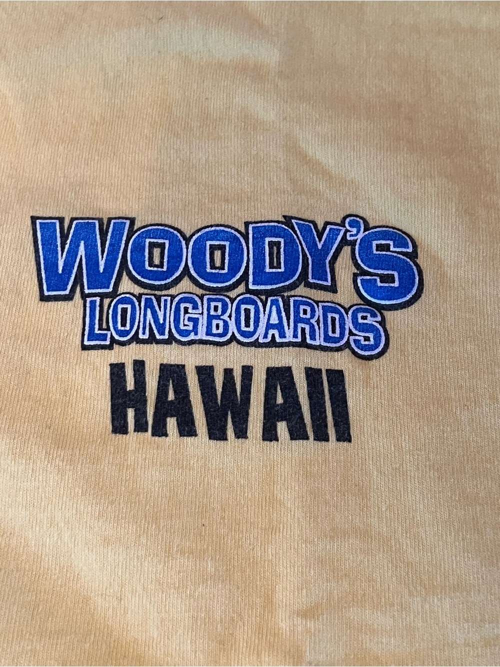Vintage Collectors WOODY'S Longboards Hawaii Surf Graphic Tee XL - Picture 3 of 4